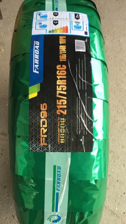 Farroad 215/75/16C, FRD96 116/114R